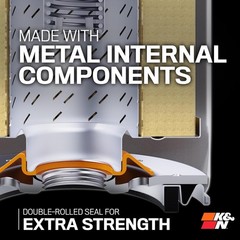 K&N Premium Oil Filter: 20,000 Mile Engine Protection with Wrench Off Nut: Compa