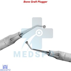 Dental Implantology Packer Compactor Implant Bone Graft Scoop Plugger Carrier