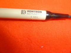 Kontron Instruments CW/PW 4.0 MHz CE S880 Pencil Probe W/ Case ~ 5850