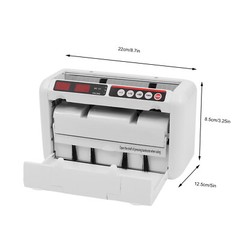 Bill Counter Money Cash Counting Machine Portable Rechargeable UV Detection New
