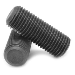 M4 x 0.70 x 12 MM Coarse Class 45H Socket Set Screw Flat Pt Black Oxide