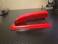 Swingline CUB Vintage Small Red Stapler Works 5″ USA NEW YORK