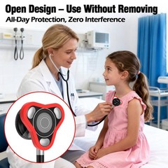 Open Protection Cover Compatible with EKO Core 500 Digital Stethoscope – 4 Pa…