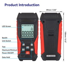 HFS(R) Digital Tachometer Non-Contact RPM Tach Laser 3~100000RPM