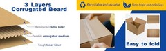 25 Packs Small Shipping Boxes 7X5X4 Inches, Kraft Corrugated Cardboard Boxes,…