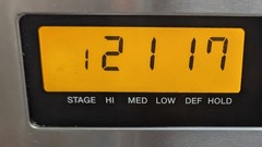 Panasonic NE-2180 2100 Watt Sonic Steamer Microwave Oven, Used, Cleaned, Tested