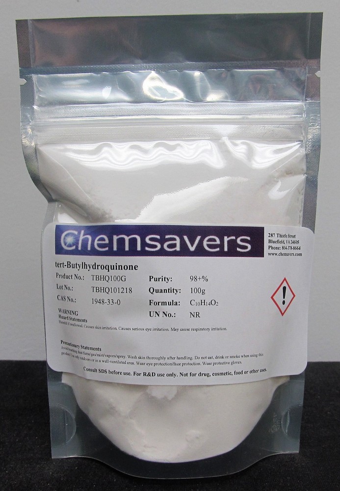tert-Butylhydroquinone, 98+%, 100g
