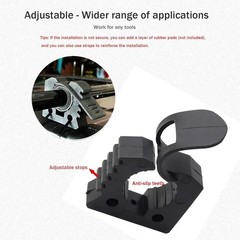 Shovel Holder & Tool Mount, Quick-Release Molle Panel Clamps for Small – 4 Pack