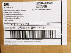 MDT-A 38/12 3M Black Heat Shrink Tubing 3:1 w Adhesive 38mm-12mm