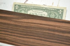 Macassar Ebony Raw Wood Veneer Sheet 3.5 x 31 inches 1/42nd thick 3K4672-32