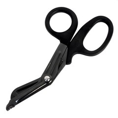 First Aid Medical Titanium Bonded Bandage EMT Shears Bent Scissors 7 1/4″