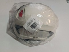 3M SecureFit Safety Helmet * X5001V-ANSI White Vented * Z89.1 Type 1, Class C *