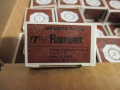 10,000 Ramset .22 Cal Power Level 2 (100 Boxes of 100) – 22CW Brown Tip