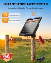Epoify Black Solar Fence Charger