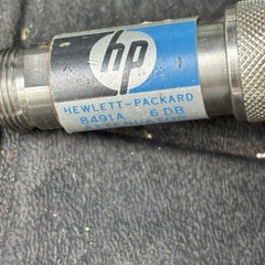 VTG HP 8491A 6DB Attenuator Serial 016394 GUARANTEED NICE!