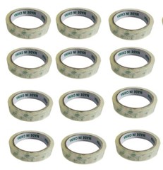 40 Transparent Clear 3 inch Core Tape 0.7″ 50 yards Length