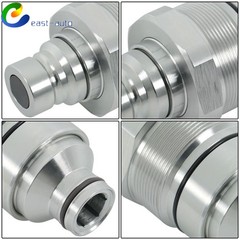 Male Flat Face Quick Coupler 3736967 For Caterpillar 226D 232D 242D 257D 272D