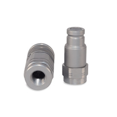3/8″ Flat Face Hydraulic Quick Couplers Set – 3/8″ NPT Thread