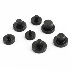 SSNNUU 7PCS Double Flare Tool Adapters Set,Brake 0.74*0.74*0.50 inch, Black
