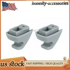 1Pair Gray Sunvisor Shade Support Clip For 2007-2014 Chevrolet Tahoe US