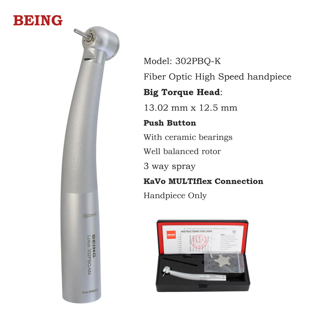 BEING Dental High Speed Turbine 45 Degree Surgical Handpiece KaVo NSK Coupler
