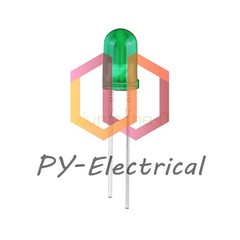 100Pcs LED F5 5MM Green COLOR Green Super Bright LIGHT Bulb Lamp NEW