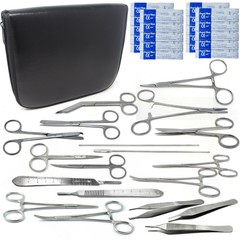 35 PC US Military Minor Surgery Sudent Kit Forceps
