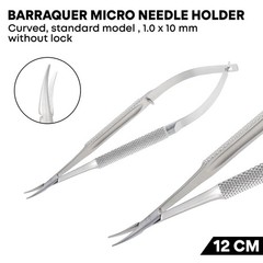 12 Pcs Cataract Surgical Kit Stainless Steel Surgical Ophthalmic Instruments Kit
