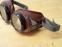 Vintage Welding Goggles, Lenses, and Mixed Parts Welsh Jackson Nice Old Stock
