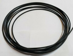10 FT. 10′ Feet BLACK 2mm Polyolefin 2:1 Heat Shrink Tubing USA SOLD/SHIP