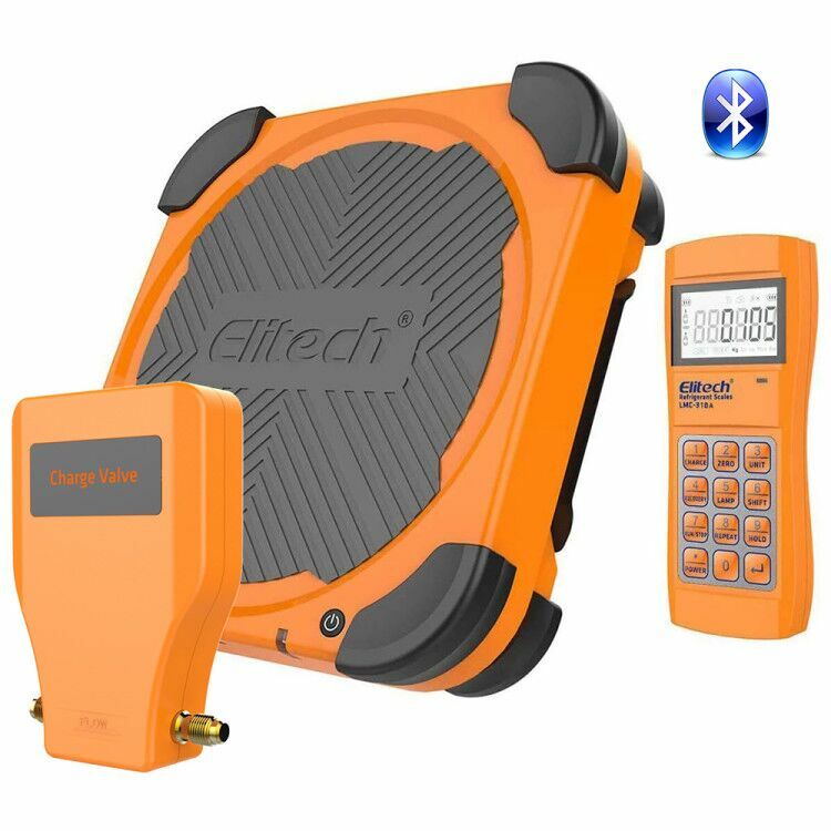 Elitech Wireless Refrigerant Electronic Charging Recovery Scale 330LBS LMC-310A