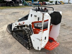2022 Bobcat MT100 Stand On Skid Steer Track Loader Crawler Bucket Aux bidadoo