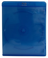 100 PREMIUM SLIM Blu-Ray Single Cases 7MM & 100 OPP Bags