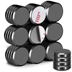 40PCS Strong Adhesive Round Magnets for Fridge Whiteboard Crafts