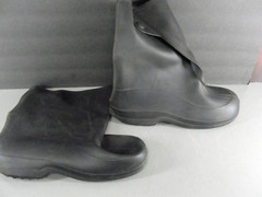 TINGLEY MENS WEATHER-TUFF STRETCH WORK 10″ BOOT RUBBER OVERSHOES SIZE MEDIUM NEW