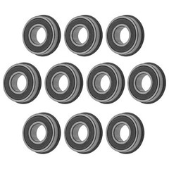 Caltric 499502H NR 99502H-NR Snap Ring Seal Ball Bearing 5/8 X 1-3/8 X .433 (10)