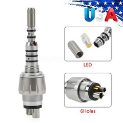 Dental Handpiece Coupling 6 Pin LED Fit KaVo MULTIflex Lux ABDENT
