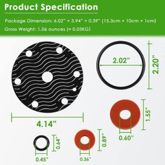 RK34-975XL Backflow Preventer Repair Kit For Zurn Wilkins 975XL & 975XL2 3/4-1″