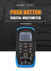 True RMS Auto-Ranging Digital Multimeter with NCV & Capacitance Testing Features
