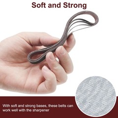 45pcs 1/2″ X 12″ Sharpening Belt 80-5000 Grit Sanding Belt for Work Sharp Knife
