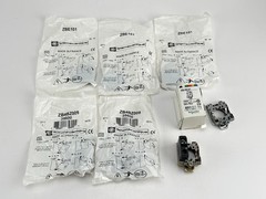 Lot of Telemecanique – 3x ZBE101 , 2x ZB4BZ009, 1x ZB4 BZ101 New in Bag + Extras