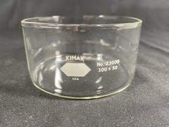 KIMBLE KIMAX 340mL 100 x 50mm Glass Crystallization Dish 23000-10050