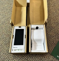 Clover Flex 4 C406 POS Terminal w Wireless Cradle 1YJ7ZZZ000P LOCKED New ￼