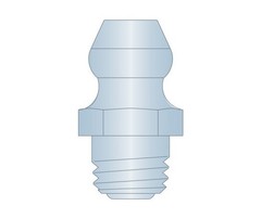Grease Fitting Zerk 1/4-28 SAE-LT Steel ZC Triv No Ball (50 Pieces)