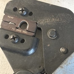 AMP Ratcheting Wire Crimper Tool TE Connectivity Crimping Tool Made in USA 9248