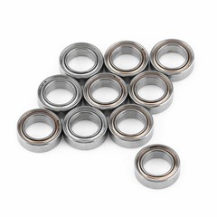 100Pcsk 5x8x2.5 mm Metal Shielded Ball Bearing Steel Bearings MR85ZZ Bearings