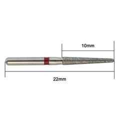 Dental Burs Diamond Round End Taper High Speed 856/018SC 850/016F Friction Grip