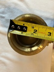 Nibco T-FP600A-LF 2” Threaded Lead Free Ball Valve DZR Brass Body, 250psig
