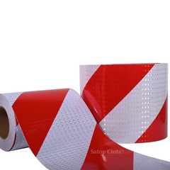 Conspicuity Tape DOT-C2 Approved Reflective Trailer Red White 5” 10’’x15’ 1 Roll