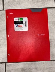 Five Star 2 Pocket Folder w/ Stay-Put Tabs – Durable School Folder– Choose Color